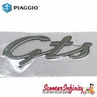 Badge "GTS" Sidepanel Right (Vespa GTS 125/300ccm ('16-)) Badge "GTS" Sidepanel Right (Vespa GTS 125/300ccm ('16-))
