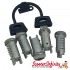 5 Lock & Barrel Set (5 Barrels, 2 Keys) (Vespa PK50S, PK100S, PK125S)