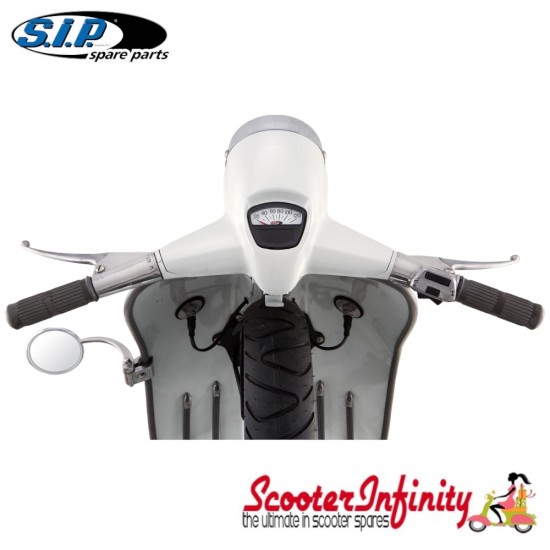 SIP Digital Speedo / Rev Counter *NEW V2.0* (Black/White Face) (Lambretta DL, GP, LI, SX, TV) SIP Digital Speedo / Rev Counter *NEW V2.0* (Black/White Face) (Lambretta DL, GP, LI, SX, TV)