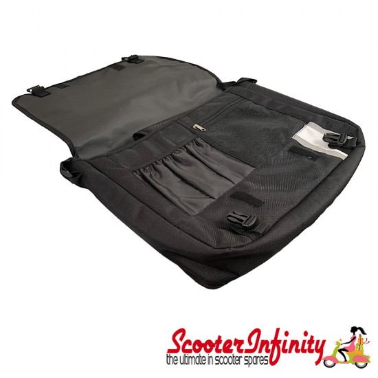 Corazzo Bag Milano Messenger (Black and White)