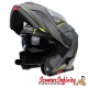 Helmet / VIPER RSV171 BL+ 3.0 BLUETOOTH (Flip Front, with Retractable Sun Visor - Matt Grey/Yellow)
