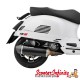 Frame unit for Rear Light SIP (Black Shiny) (Vespa GTS/​GTS Super/​GTV 125-300ccm ('14-'18))