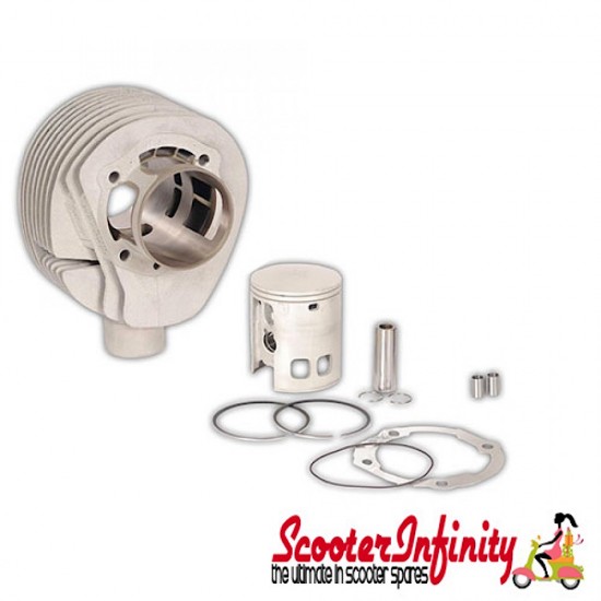 Cylinder Kit Malossi 210 Aluminium MKII (Racing) (WITHOUT Head) (Vespa PX200, Rally 200)