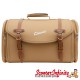 Case Top Box / Roll Bag Classic SIP Style - VESPA PX GTS/GT/GTV/LX LAMBRETTA (FITS TO ANY CARRIER) (35L) (Beige or Brown)