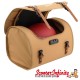 Case Top Box / Roll Bag Classic SIP Style - VESPA PX GTS/GT/GTV/LX LAMBRETTA (FITS TO ANY CARRIER) (35L) (Beige or Brown)