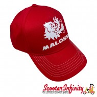 Cap Malossi (Red, Unisex, 100% Cotton) Cap Malossi (Red, Unisex, 100% Cotton)