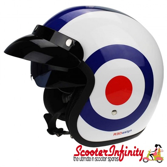 Helmet / MOD Viper VSV06 Open Face - (Mod Target - With Popdown Sunvisor)