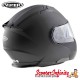 Helmet / VIPER RSV345 (Flip Front, with Retractable Sun Visor - Matt Black)