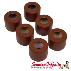 Rollers Variator Standard 13.8G (21x17mm) (RMS) (Vespa GTS 300, Super, Super Sport, GTV 300, Scomadi TL300, Royal Alloy GP300, TG300)