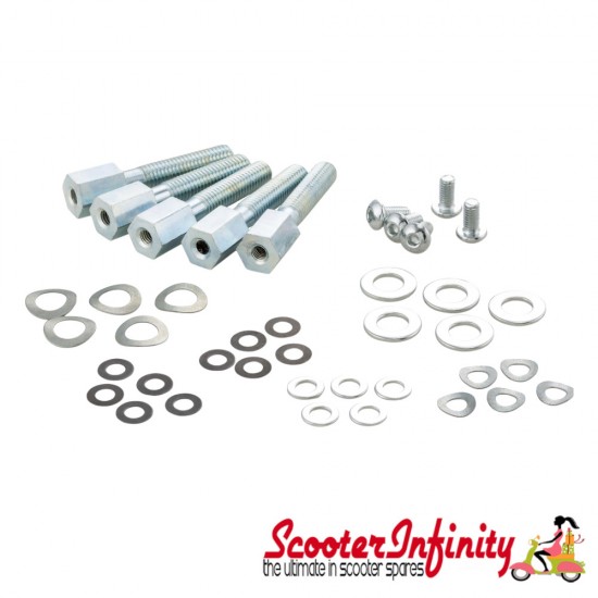 Mounting Kit for 13" Wheel Rims (ABS Spacer Kit) (Vespa GTS/GTS Super/GTV 125-300ccm ('14-)) Mounting Kit for 13" Wheel Rims (ABS Spacer Kit) (Vespa GTS/GTS Super/GTV 125-300ccm ('14-))
