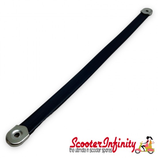 Seat Strap PASCOLI (dark blue) (Vespa 50 N/L/90/PV 435x23 mm) Seat Strap PASCOLI (dark blue) (Vespa 50 N/L/90/PV 435x23 mm)