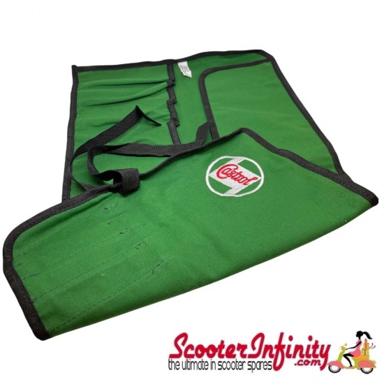 Bag Tools Toolbox "Classic" CASTROL (Perfect to host your tools) (Classic Vespa, Modern Vespa)