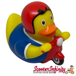 Rubber Duck Vespa Motif (For Bath) (Scooter Mod Gift) Rubber Duck Vespa Motif (For Bath) (Scooter Mod Gift)