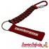 Key ring chain - Lambretta (Red/Blue - Paracord)