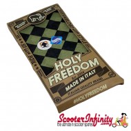 Neck Scarf / Bandana HOLY FREEDOM (Bullit Green Drykeeper) (Scooter / Vespa / Lambretta)