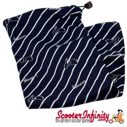 Neck Scarf / Bandana PIAGGIO (Dark Blue, one size fits all) (Scooter / Vespa / Lambretta) Neck Scarf / Bandana PIAGGIO (Dark Blue, one size fits all) (Scooter / Vespa / Lambretta)