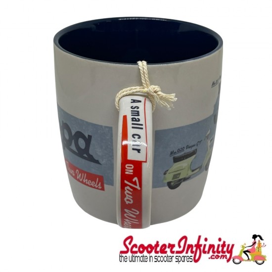 Mug / Cup - Vespa Model Chart Mug / Cup - Vespa Model Chart