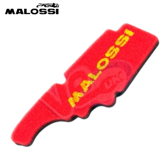 Air Filter Malossi Double Red Sponge (Air Filter Element for OE Filter Box) (Vespa ET4 2000 on, LX, Primavera, Sprint)