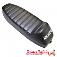 Seat ANCILLOTTI (Black) (Vespa P, PX, T5 Classic)