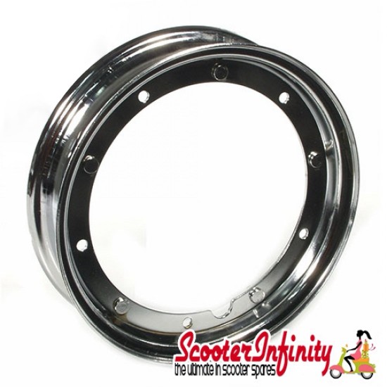 Wheel Rim Standard Split Vespa FA Italia 2.10x10 (CHROME) (PX, T5, Rally)