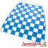 Mudflap Blue White Chequered / Check (Universal Fitment)