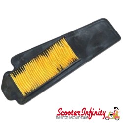 Air filter element (Peugeot Speedfight 3/4 4stroke, V-Clic, Vivacity 3 2008 on 4stroke)