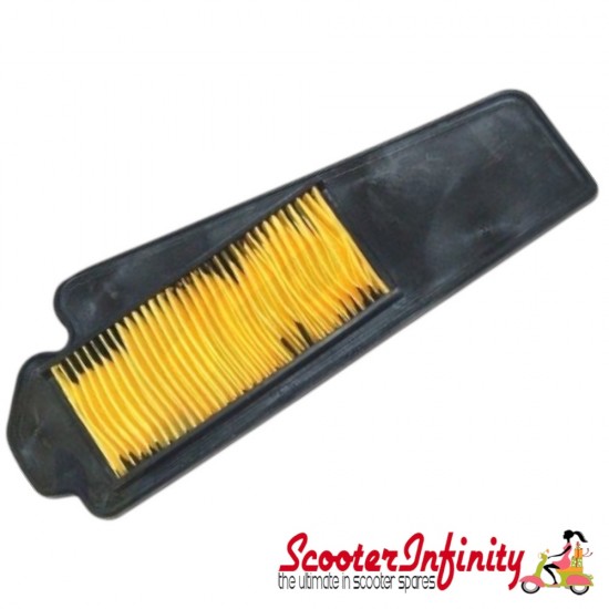 Air filter element (Peugeot Speedfight 3/4 4stroke, V-Clic, Vivacity 3 2008 on 4stroke)