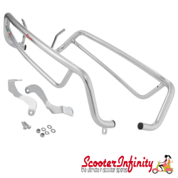 Crashbars/Sidepanel (Chrome) (FA ITALIA) (Vespa GTS 125-300ccm HPE ('19-22)) Crashbars/Sidepanel (Chrome) (FA ITALIA) (Vespa GTS 125-300ccm HPE ('19-22))