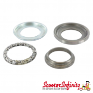 Bottom Steering Cone + Bearing Kit (Vespa P Range, PX 125-200, Rally 180-200, T5, T5 Classic and more)