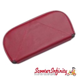 Backrest Pad (Ox Blood Red) (Universal, Vespa / Lambretta)