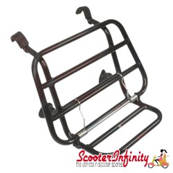 Carrier/Rack Front Black Vespa GTS/GTS Super/GTV/GT (Cuppini) 2023 onwards Carrier/Rack Front Black Vespa GTS/GTS Super/GTV/GT (Cuppini) 2023 onwards