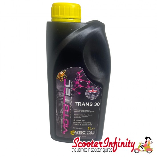 Oil Gear MOTOTEC TRANS 30 (Equivalent to SAE30) 1L Oil Gear MOTOTEC TRANS 30 (Equivalent to SAE30) 1L