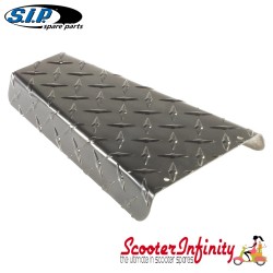 Floormat Centre Vespa SIP (Aluminium Painted, Black Powdercoated) (Vespa PX80-200/PE/Lusso/'98/MY'11/T5) Floormat Centre Vespa SIP (Aluminium Painted, Black Powdercoated) (Vespa PX80-200/PE/Lusso/'98/MY'11/T5)