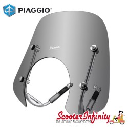 Flyscreen Windshield Genuine Piaggio Cruiser Vespa GTS/GTS Super/GT  (models 2023 onwards) (Tinted)