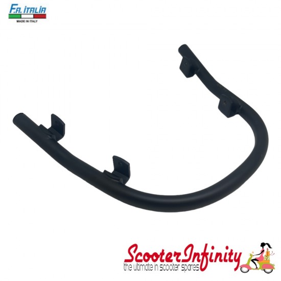 Crashbars / Bumper / Mudguard Front (Matt Black) (FA ITALIA) (Vespa GTS/GTS Super/GTV) (upto 2022 models)
