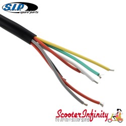 Stator Plate Wiring Wires SIP Premium (With E-start) (Vespa PX 80-200 E Lusso/​EFL/​Arcobaleno/​Elestart - Year 1997)