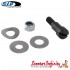 Screw Lever Vespa Clutch / Brake (BLACK, Stainless Steel, incl. Nut & Washers) (Vespa PX/T5 Not Disc)