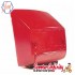 Rear Light Lens SIEM (Rear, Red) (Vespa PX80-200/PE/Lusso/`98)