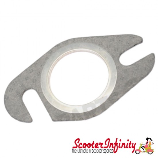 Exhaust Gasket Outlet (26.5 mm, stud width: 45mm) (GILERA/PIAGGIO/MINARELLI/MORINI - Yamaha Aerox)