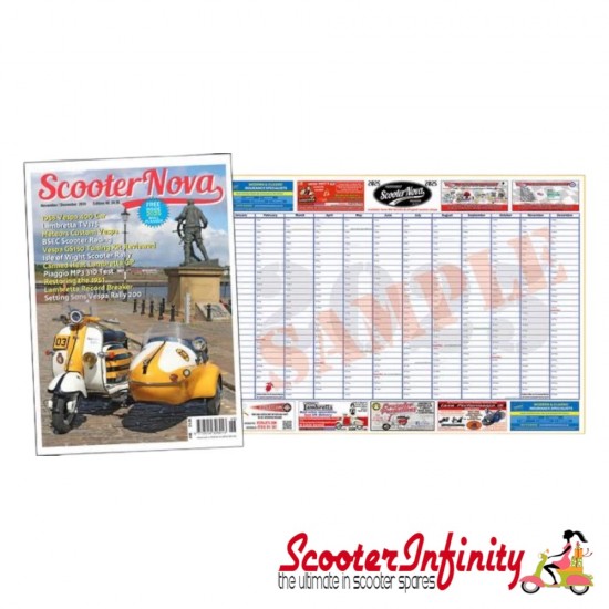 ScooterNova Magazine (EDITION: 46) (FREE 2025 A2 Wall Planner Included)