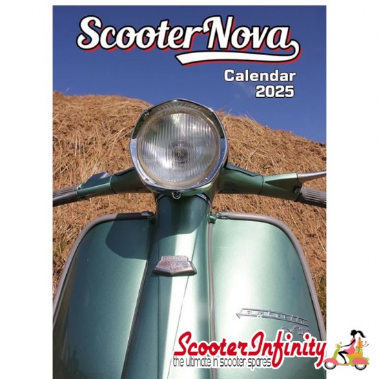 ScooterNova 2025 A3 Calendar (300x420mm)