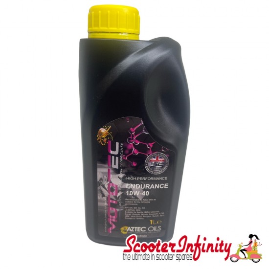 Oil MOTOTEC 10W-40 ENDURANCE FS (Fully Synthetic) 1L *100% Synthetic* Oil MOTOTEC 10W-40 ENDURANCE FS (Fully Synthetic) 1L *100% Synthetic*
