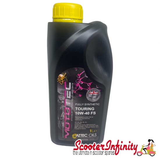 Oil MOTOTEC 10W-40 FS TOURING (Fully Synthetic) 1L *100% Synthetic* Oil MOTOTEC 10W-40 FS TOURING (Fully Synthetic) 1L *100% Synthetic*