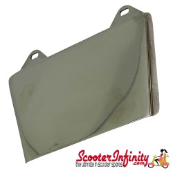 Mudflap Rear Stainless Steel LAMBRETTA (Lambretta LI, SX, TV, GP)