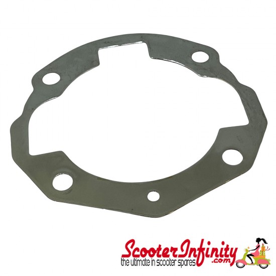 Gasket Cylinder Base (th) (0.2mm) (PINASCO 177cc for Vespa 125 GTR 2?/_TS/_150 Sprint 2?/_V/_Super 2?/_PX125-150/_PE/_Lusso/_Cosa)