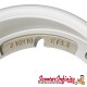 Wheel Rim Tubeless SIP  Aluminium Silver Matt  V2.0 ( KBA 51612, valve premounted) (2.10x10) (Vespa) (P, PE, PX, T5, Rally, LML)