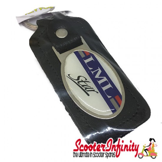 Key ring chain - LML Star (Black, Oval) Key ring chain - LML Star (Black, Oval)