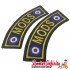 Patch Clothing Sew On - MODS Targets (110mm, 35mm)