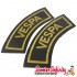 Patch Clothing Sew On - Vespa Curves (110mm, 35mm)