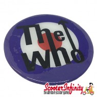 Badge Sticker Domed - Mod Who Target (75mm, 75mm)